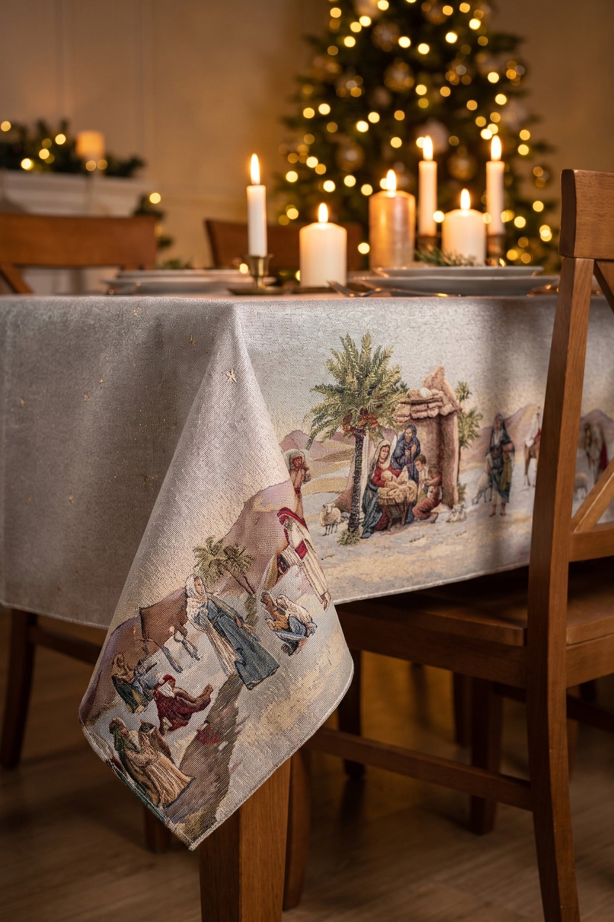 Natività Tovaglia Gobelin