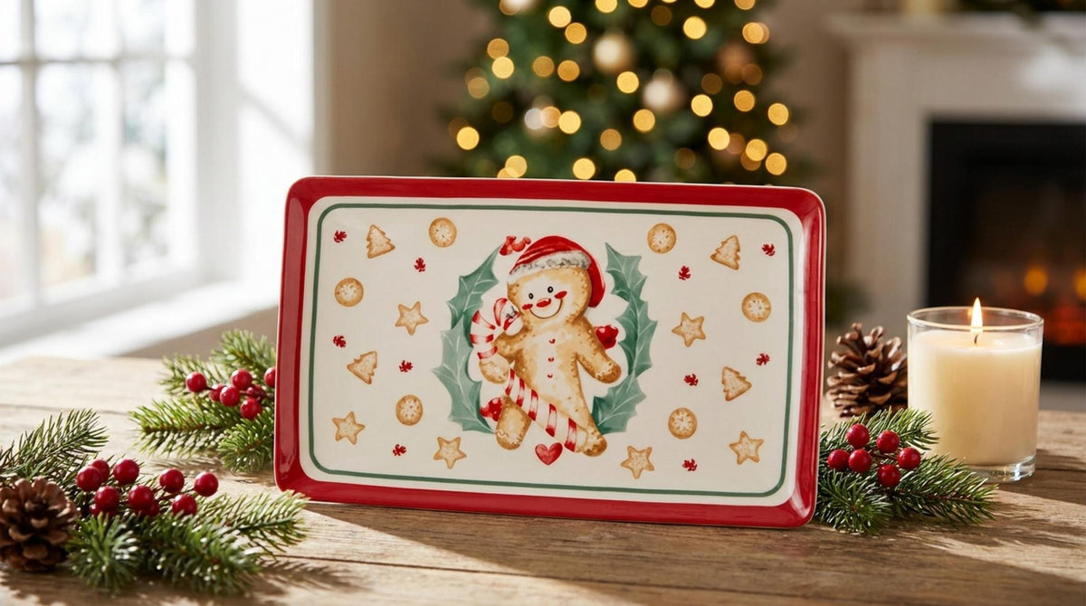Delicious Christmas Piatto Rettangolare - Orizzontale