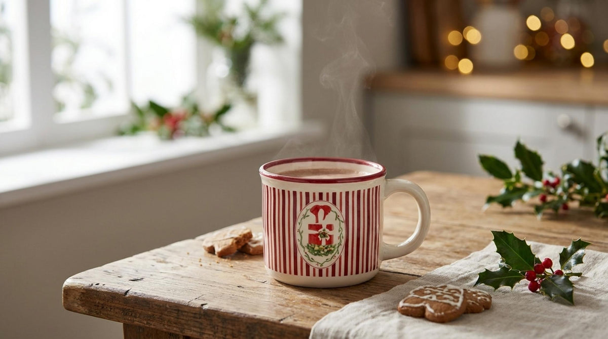 Magic Noel Tazzina Caffè Rossa Regalo - Orizzontale