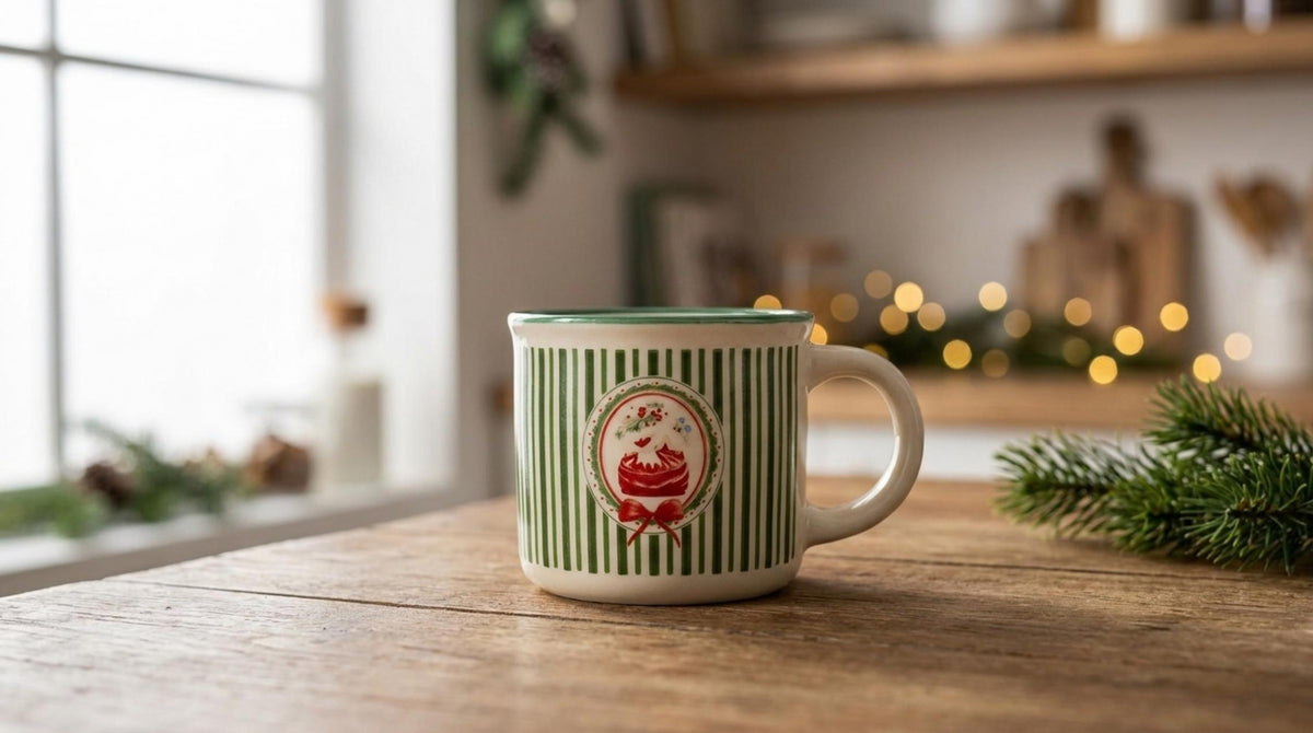 Magic Noel Tazzina Caffè Verde Sacco Regalo - Orizzontale