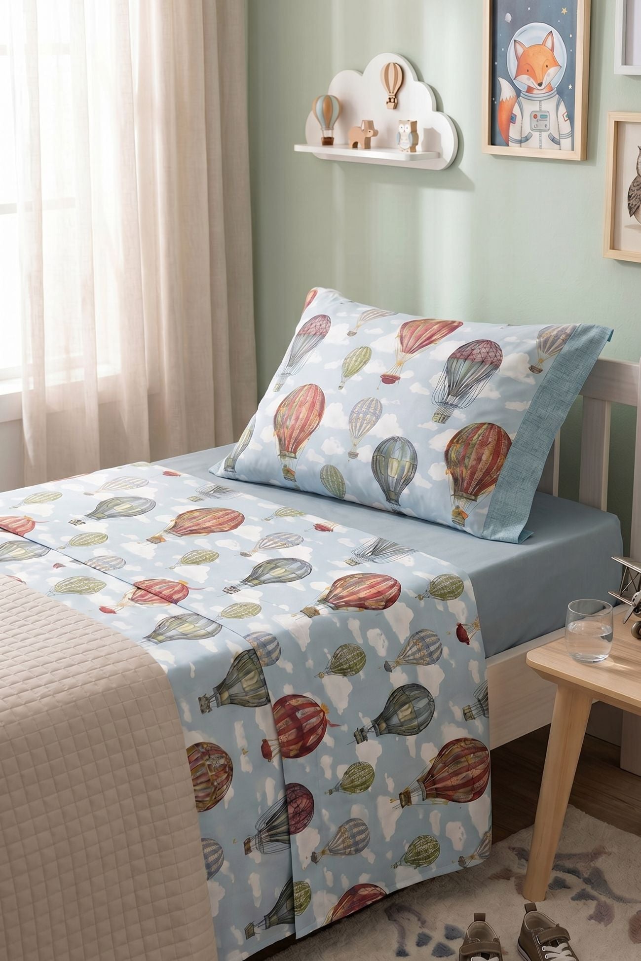 Giusy Completo Letto Azzurro
