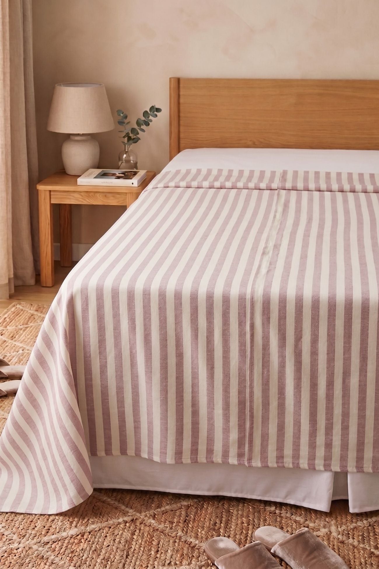 Natura Lenzuolo Superiore Eolo Rosa
