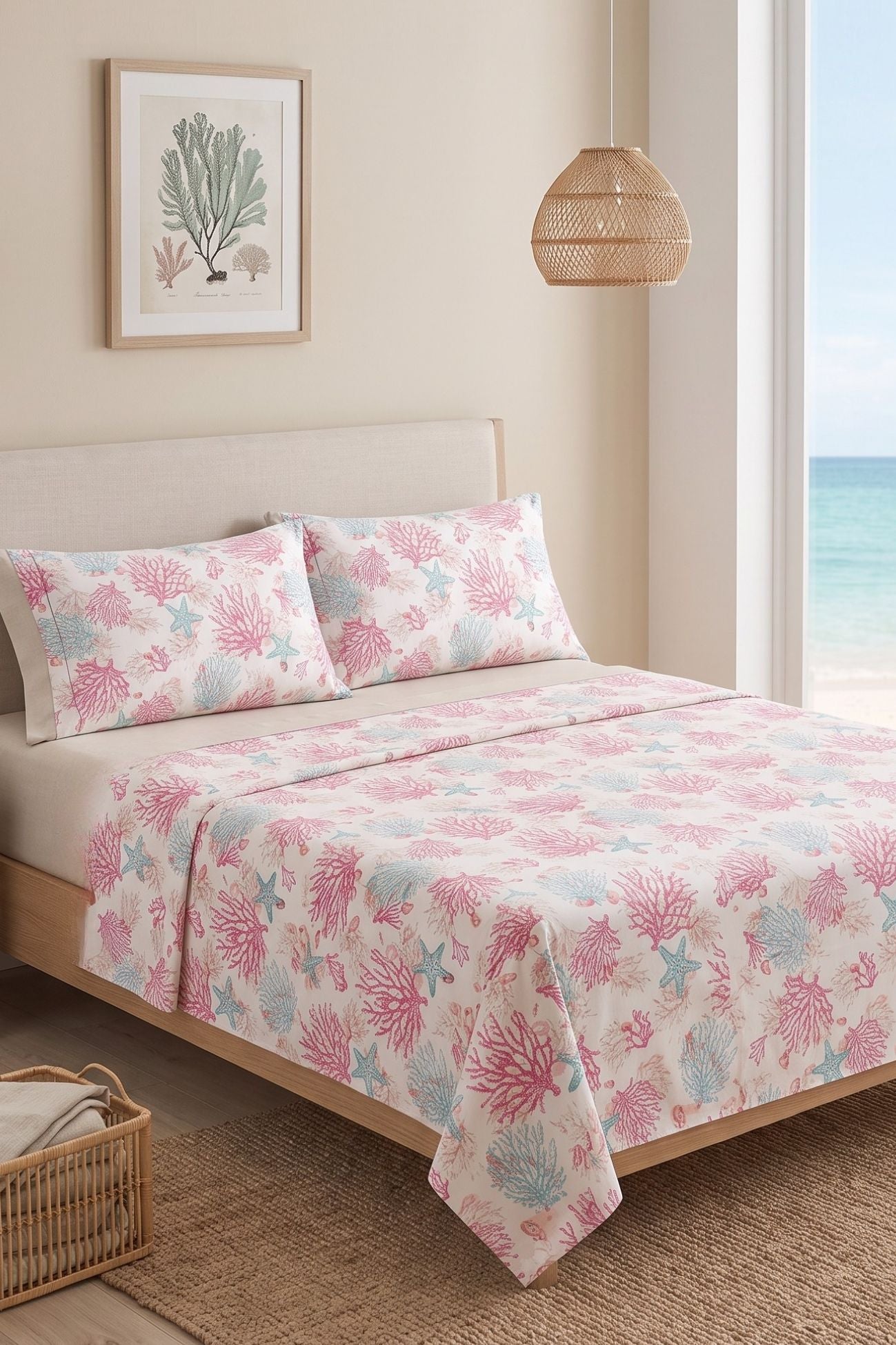Giusy Completo Letto Rosa 8732 var1