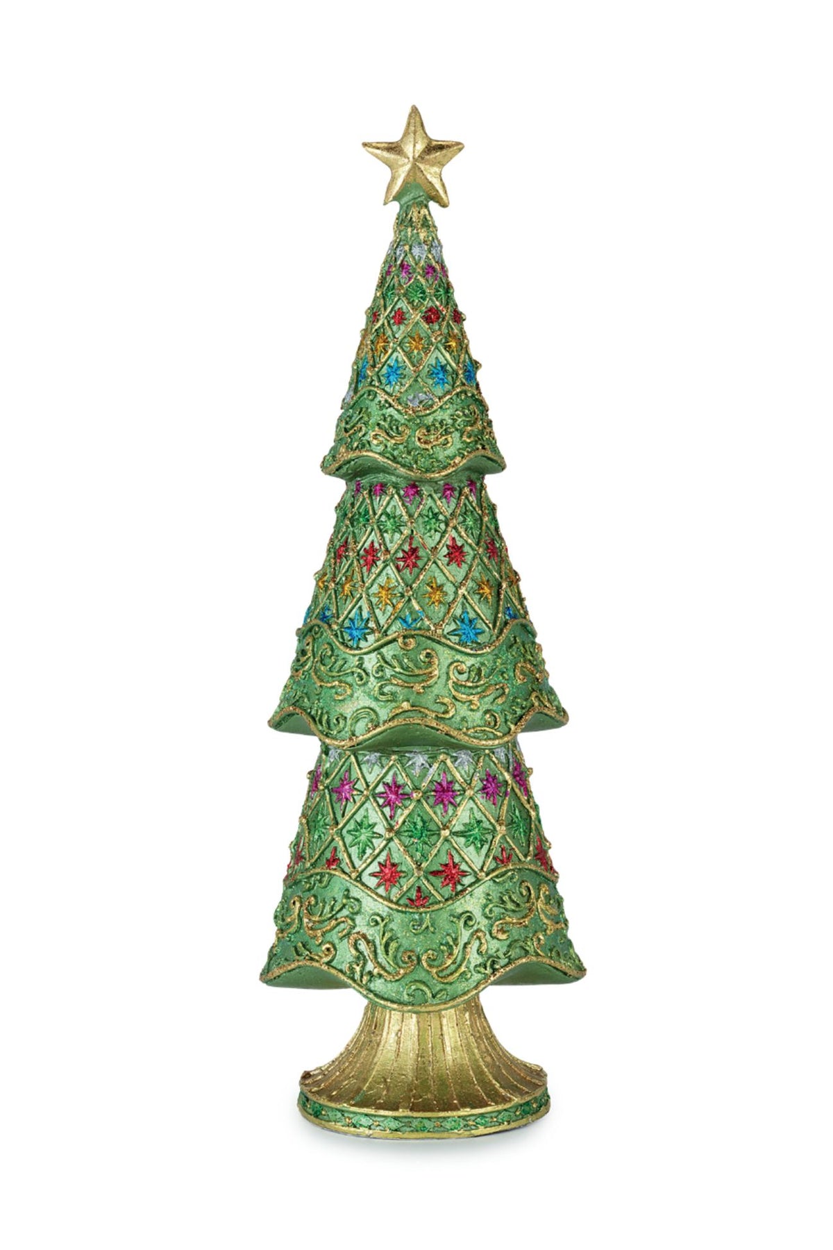 X’Mas Trees Albero Stars Verde