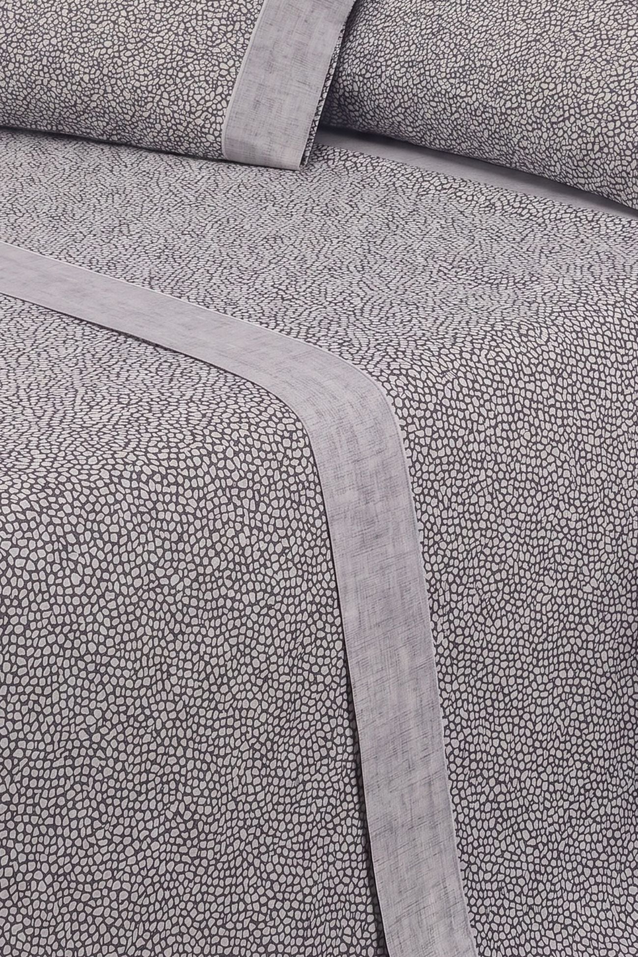 Giusy Completo Letto Grigio Nero 7341 var59