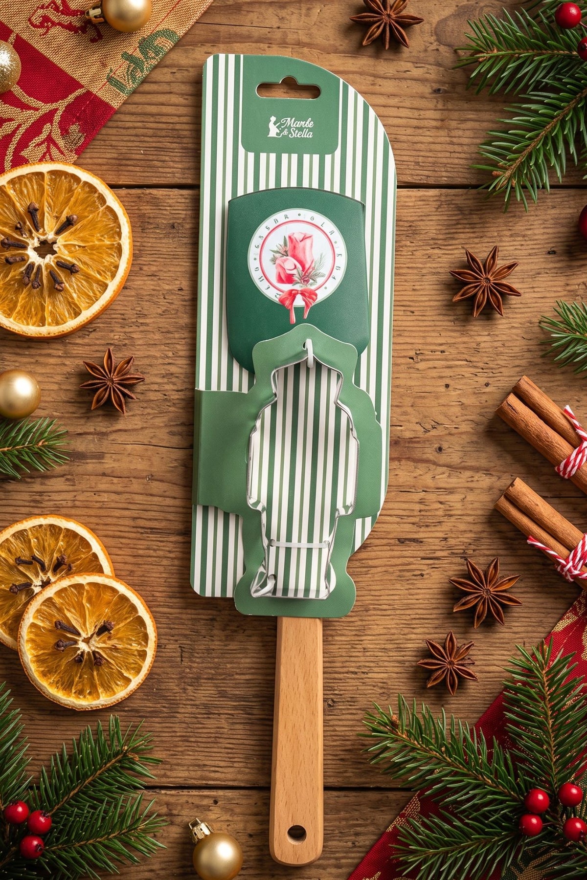Magic Noel Set Spatola Formina Verde Candela