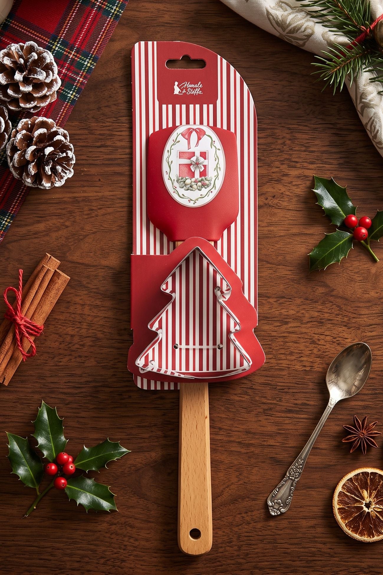 Magic Noel Set Spatola Formina Rosso Regalo