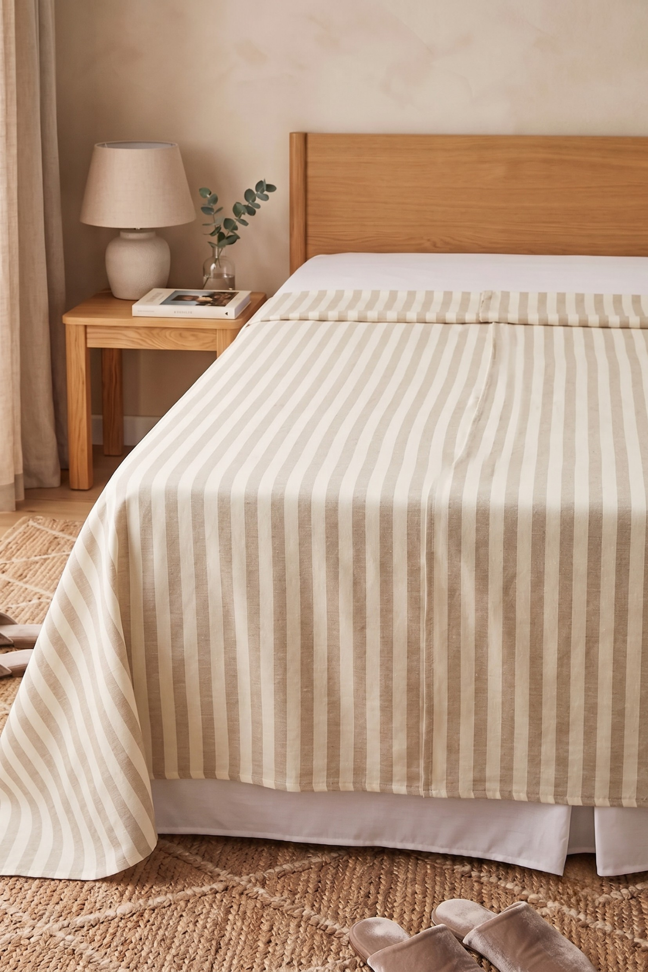 Natura Lenzuolo Superiore Eolo Beige