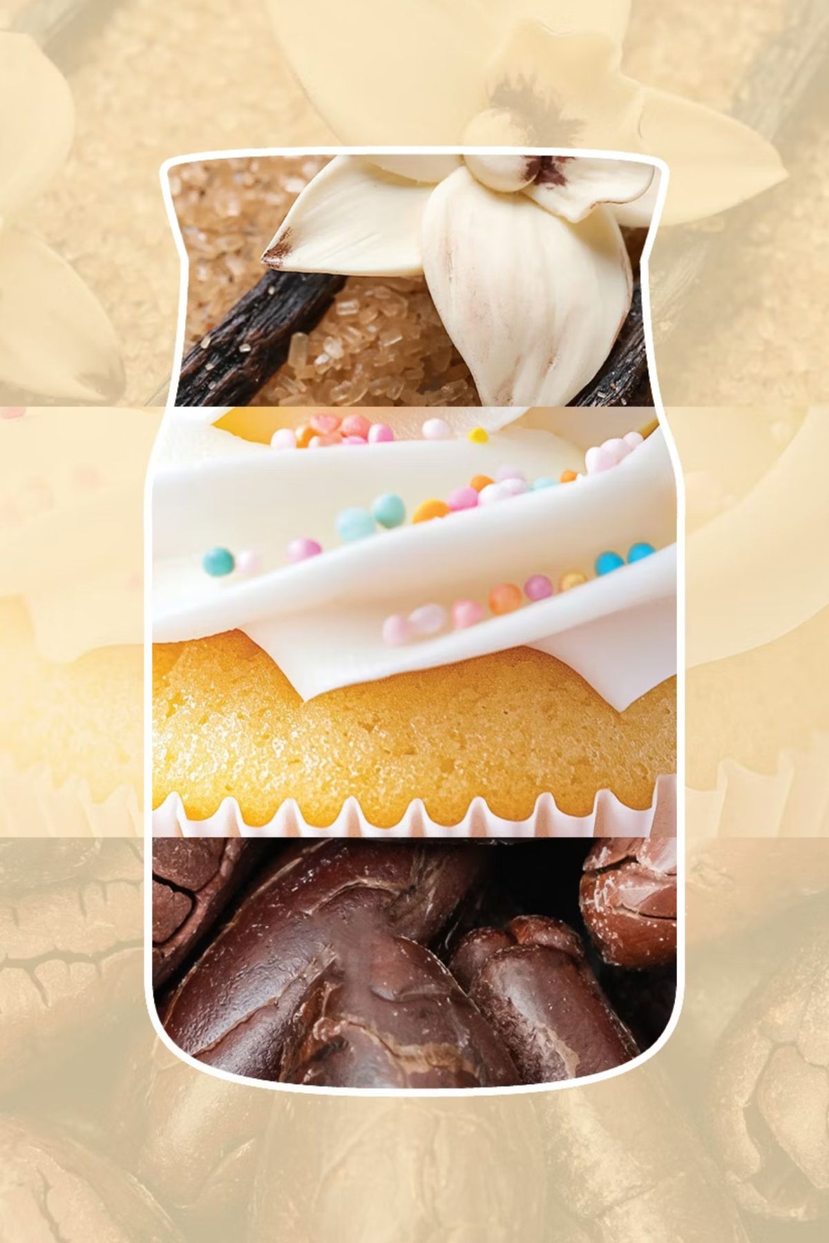 Vanilla Cupcake Candela Giara Signature Grande