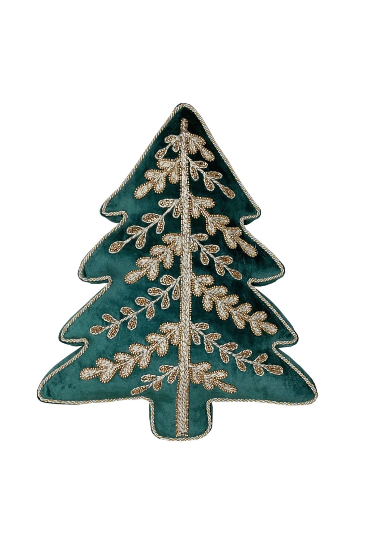Noel Elegance Cuscino Albero Verde