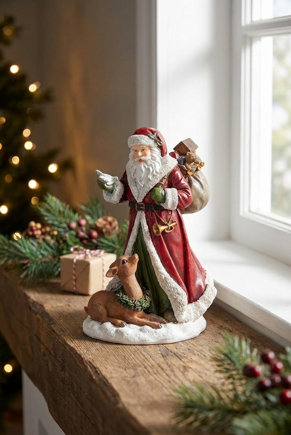 Delicious Christmas Babbo Natale Renna Seduta