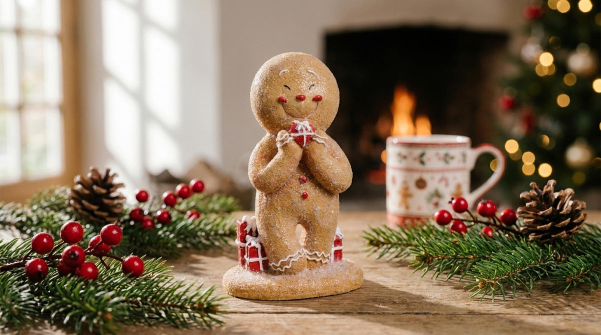 Delicious Christmas Zenzero Cuore - Orizzontale