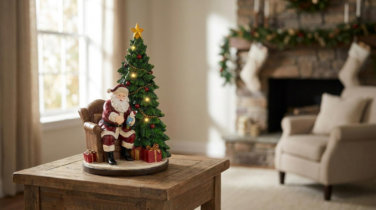 Delicious Christmas Babbo Su Poltrona - Orizzontale
