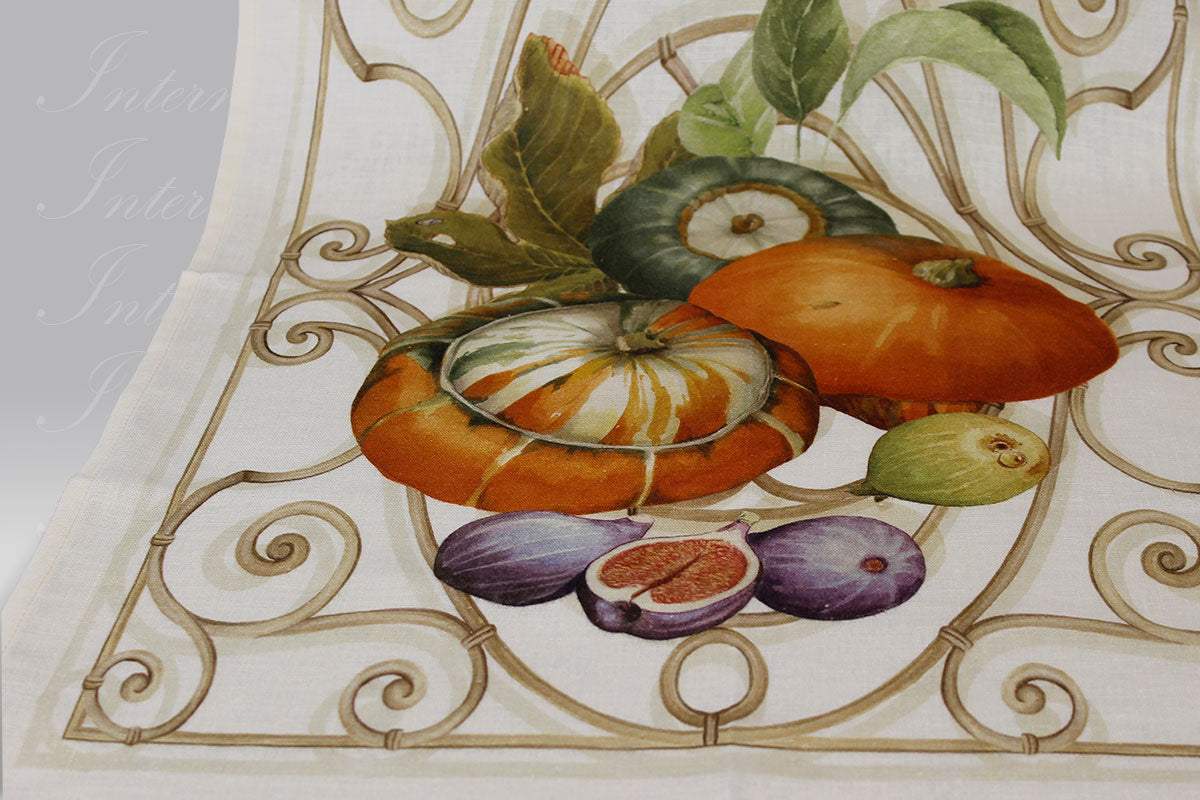 Cenerentola Orange Tea Towel