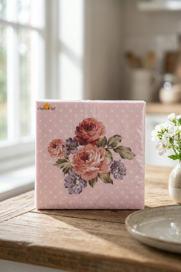 Dotty Rose Tovagliolo In Carta