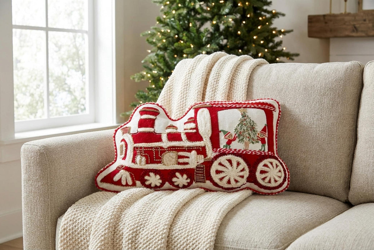 Vintage Toys Cuscino Treno - Orizzontale