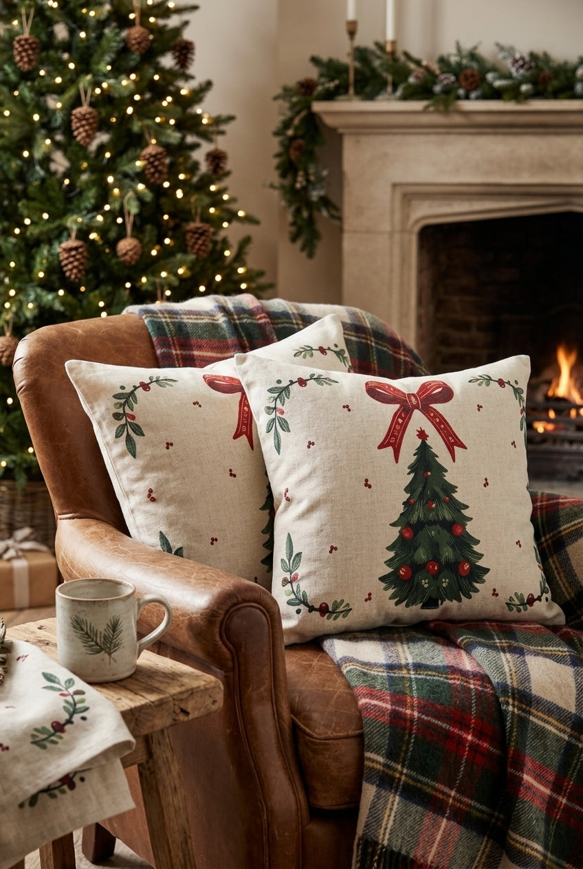 Traditional Christmas Cuscino