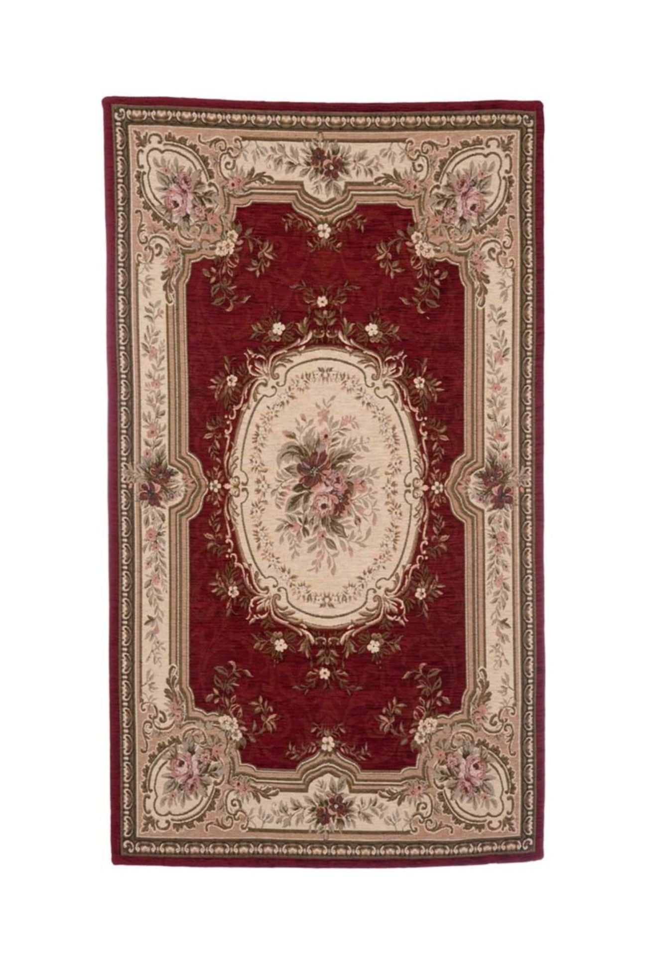 Elegant Tappeto Bordeaux