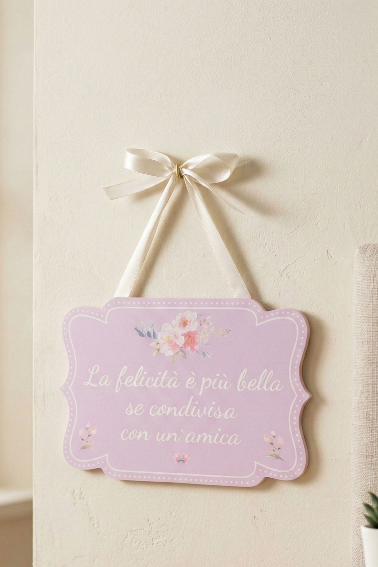 Sweet Bear Targhetta Felicità