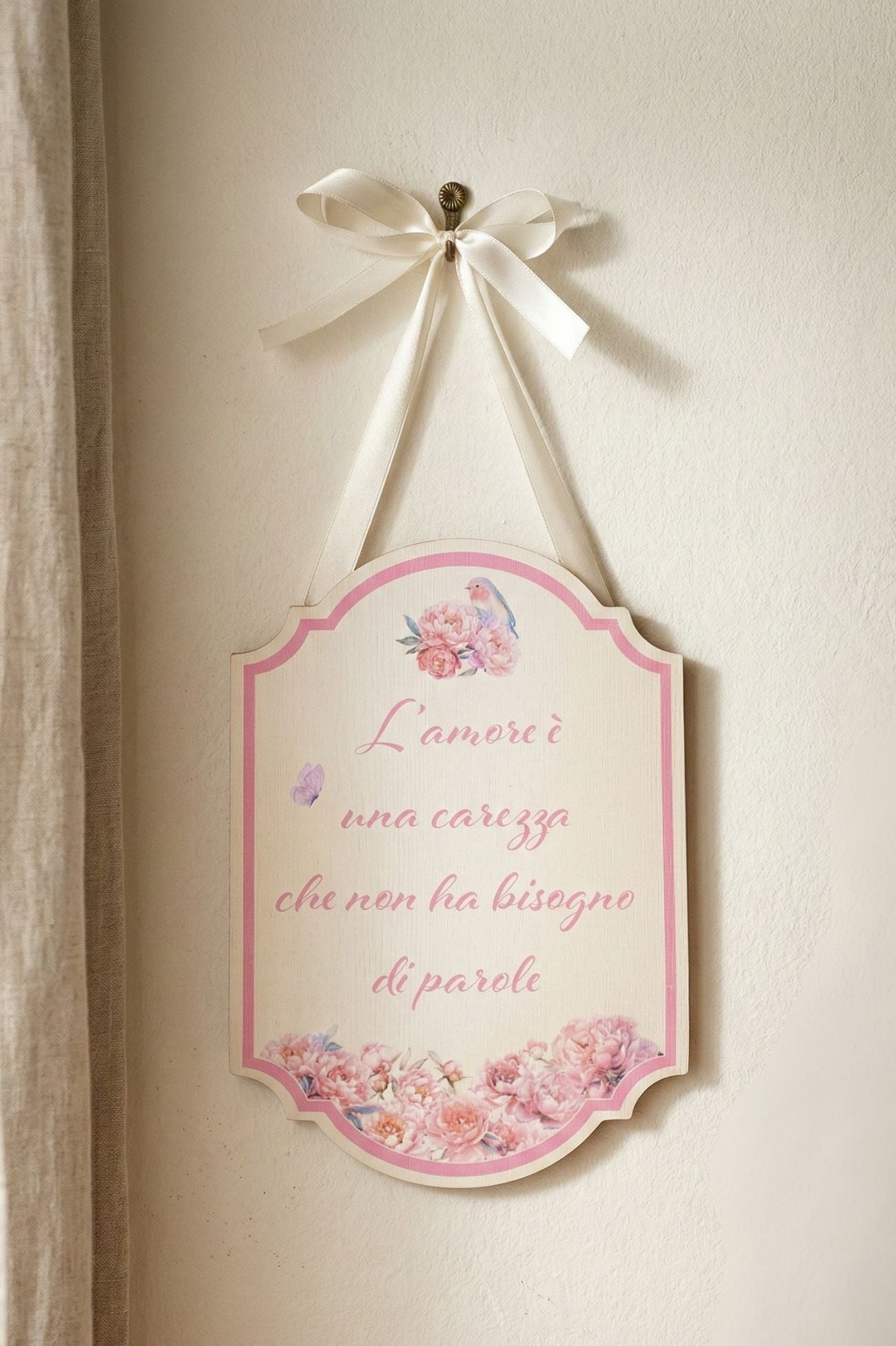 Fiorirà Targhetta Amore