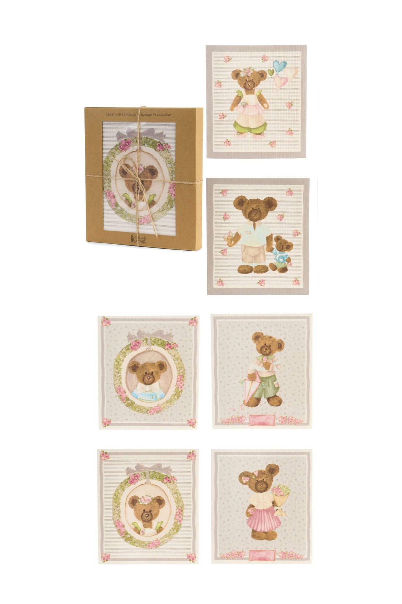 Sweet Bear Set Spugne