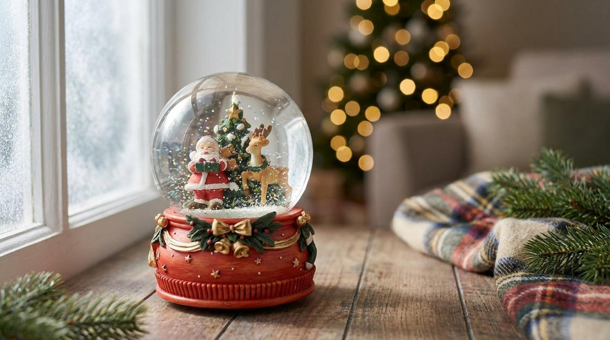 Delicious Christmas Palla Di Neve Babbo Renna - Orizzontale