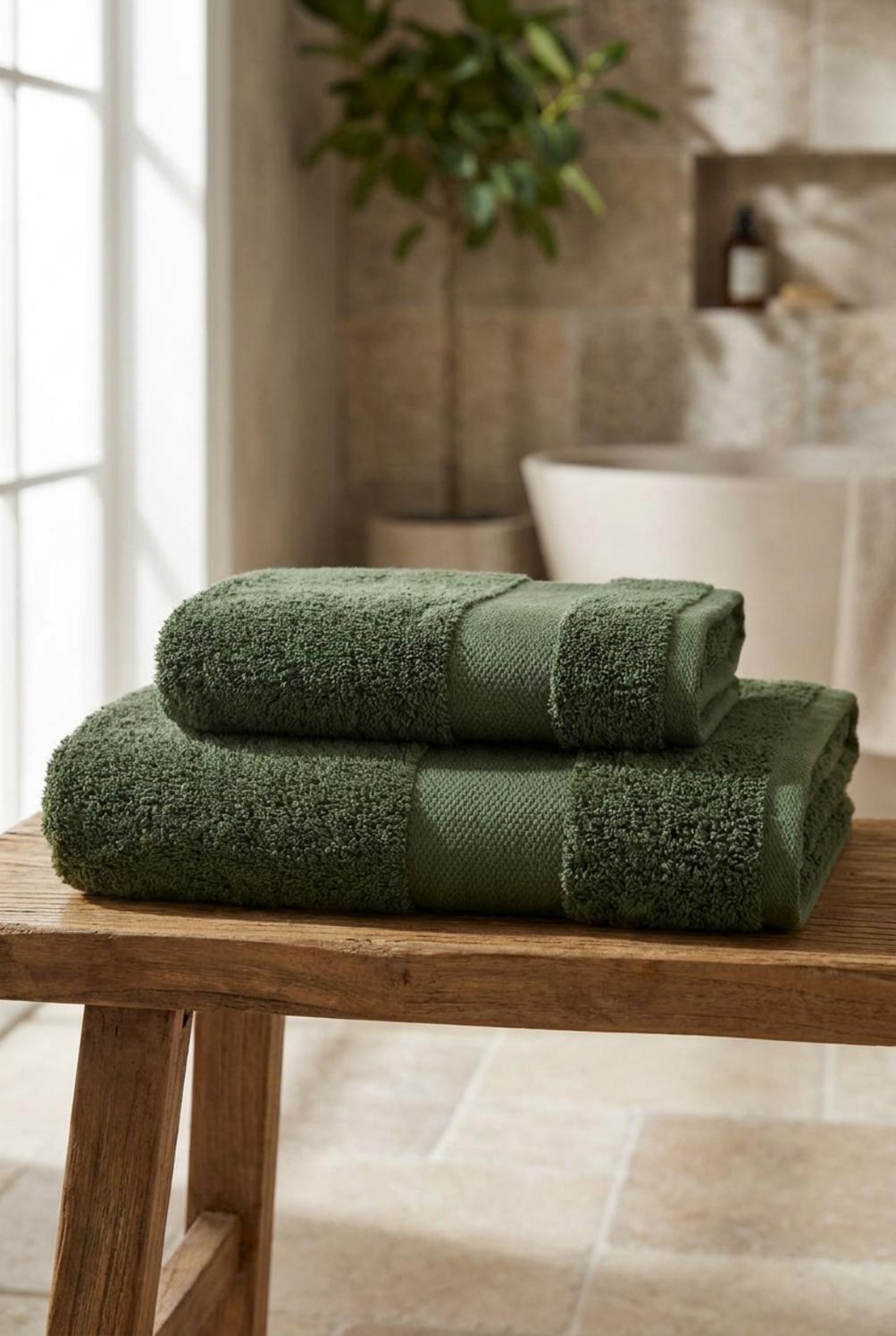 Jolie Coppia Spugna Verde Inglese