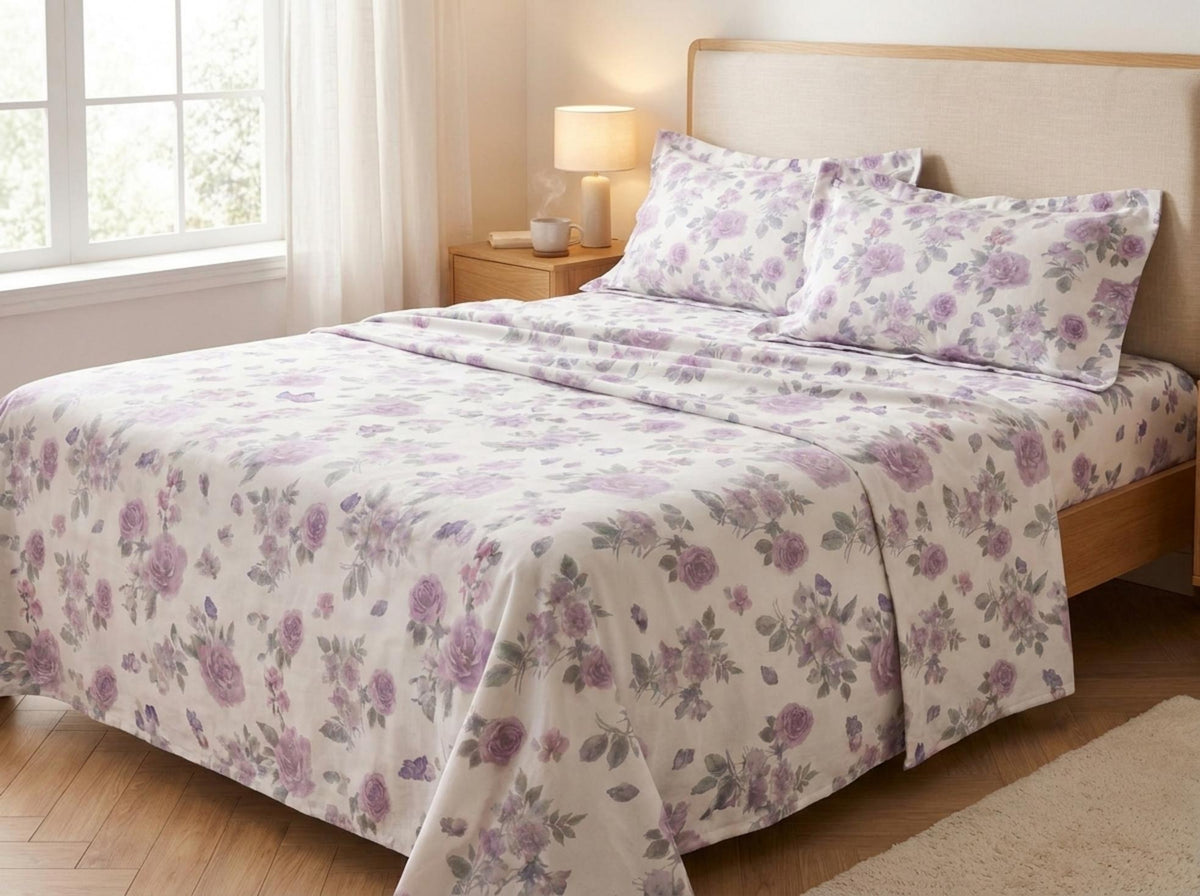 Nevada Completo Letto Rose Tea Rosa - Orizzontale
