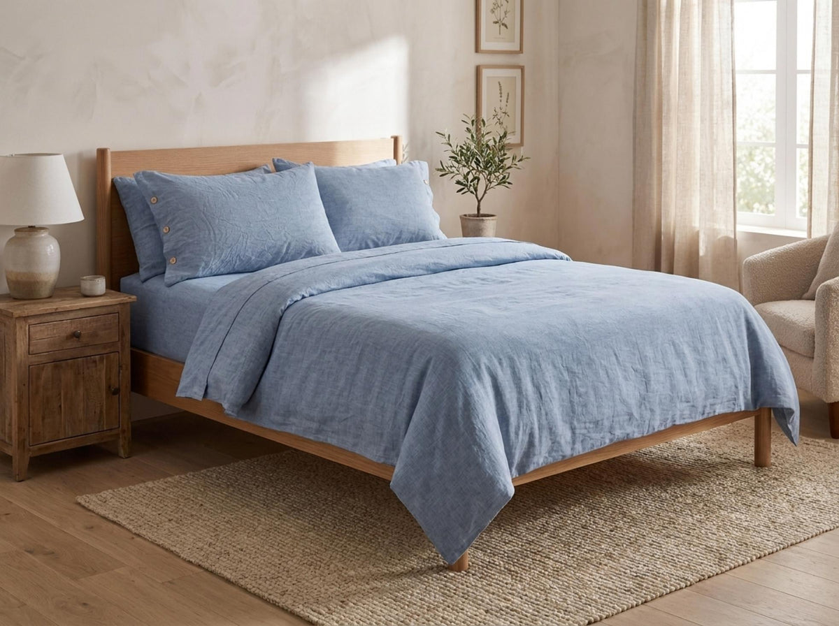 Matilde Completo Letto Denim - Orizzontale
