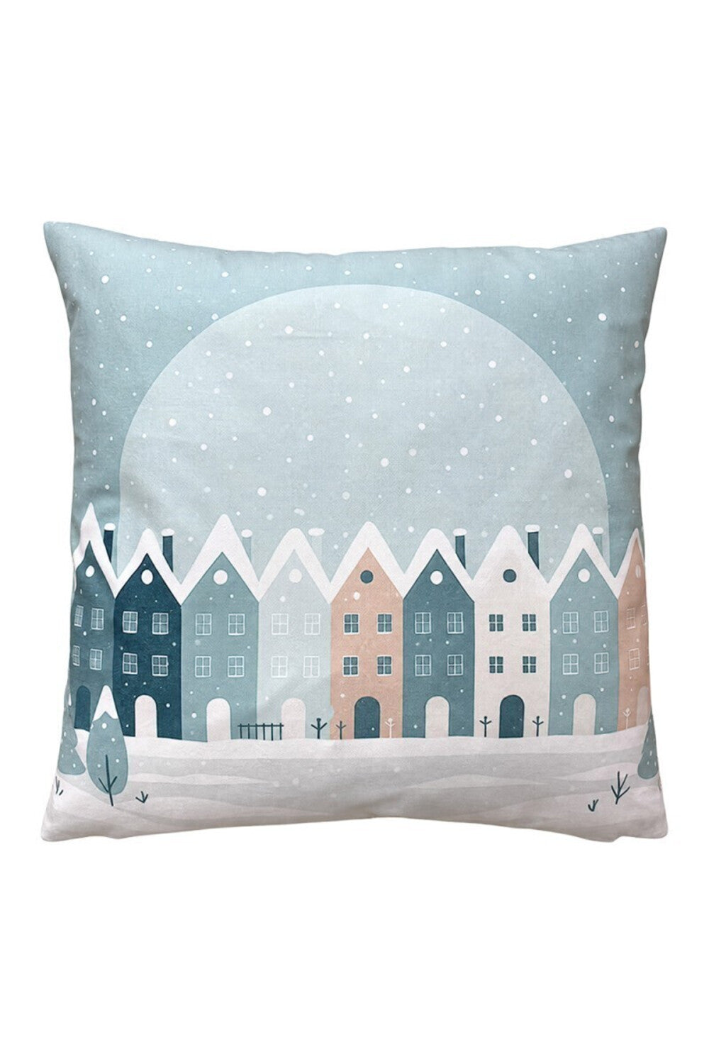 Winter Village Cuscino