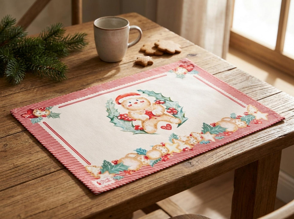 Delicious Christmas Tovaglietta Americana Cotone - Orizzontale