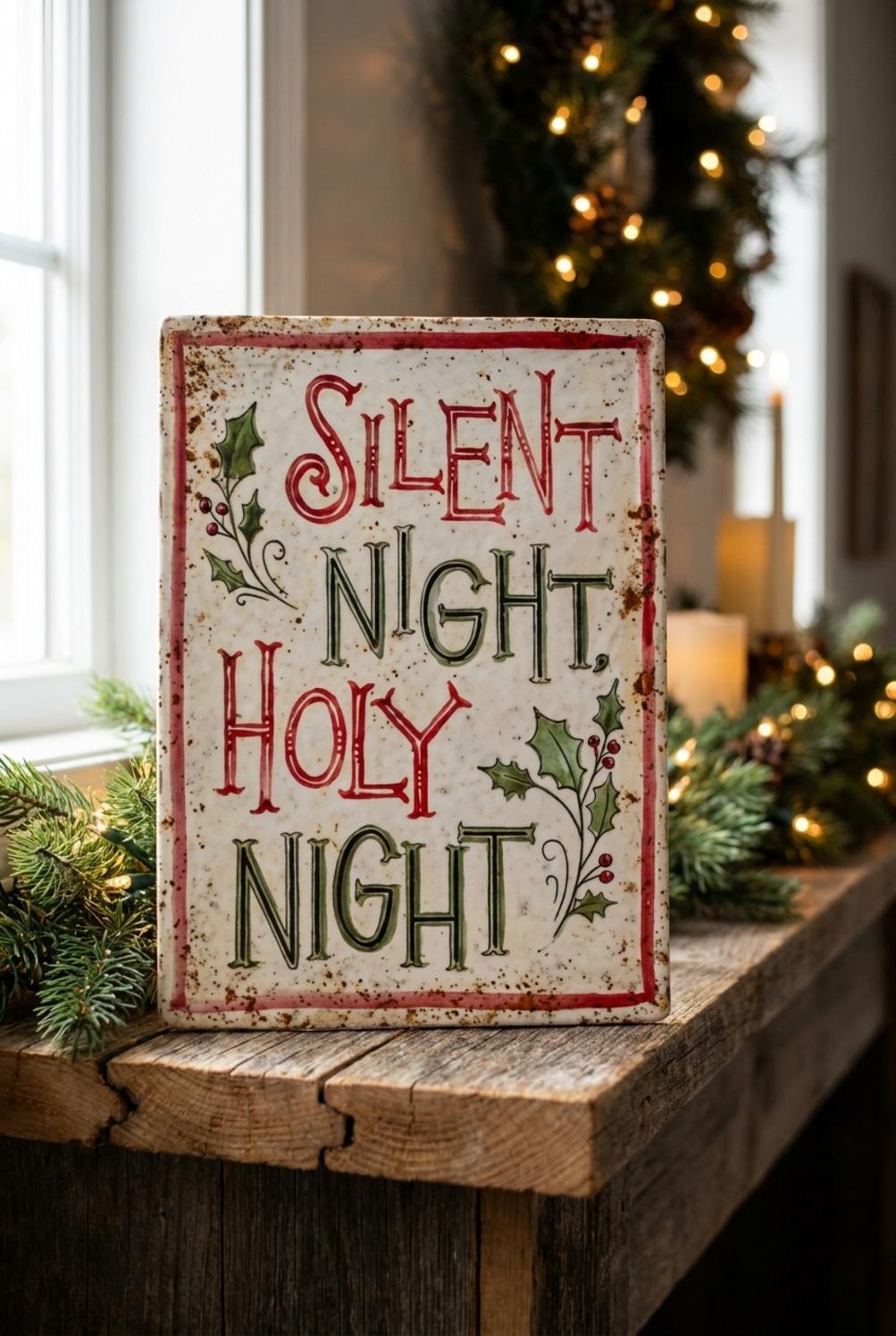 Bear Wonderland Metallo Silent Night