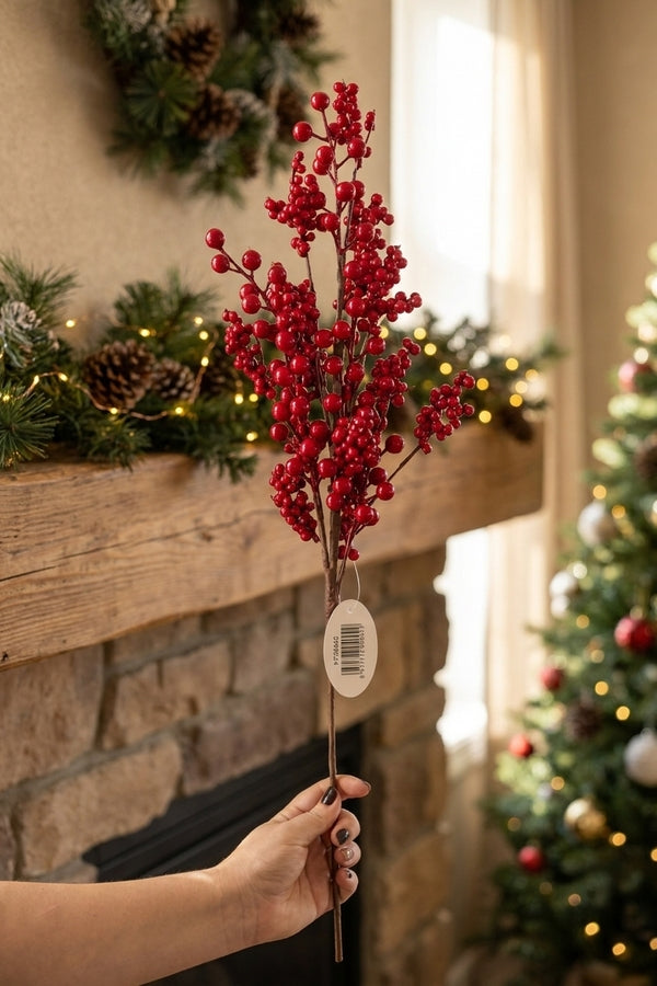 Incanto Di Natale Ghirlanda Bacche Rosse