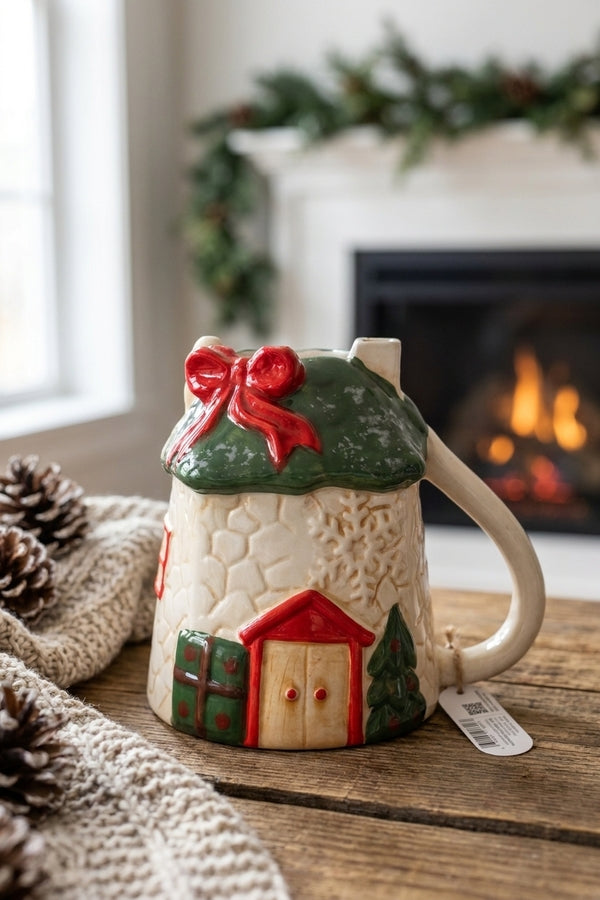 Cartolina Di Natale Tazza
