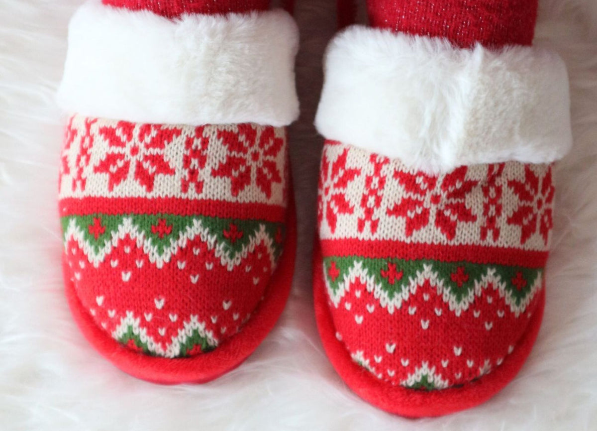 Storia Di Natale Pantofole Trama Maglia
