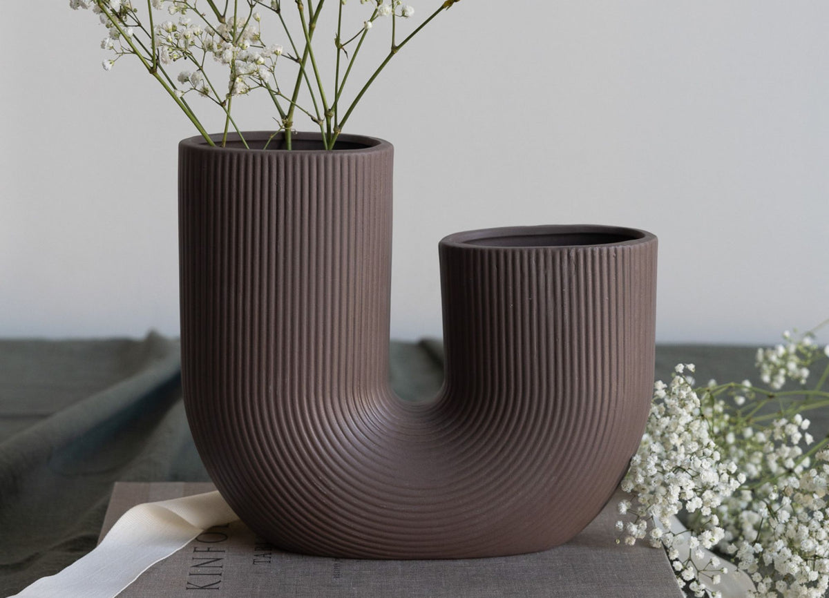 Stravalla Vaso Marrone