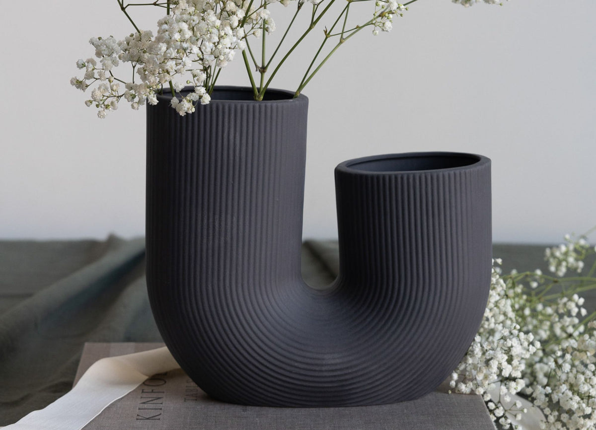 Stravalla Vaso Antracite