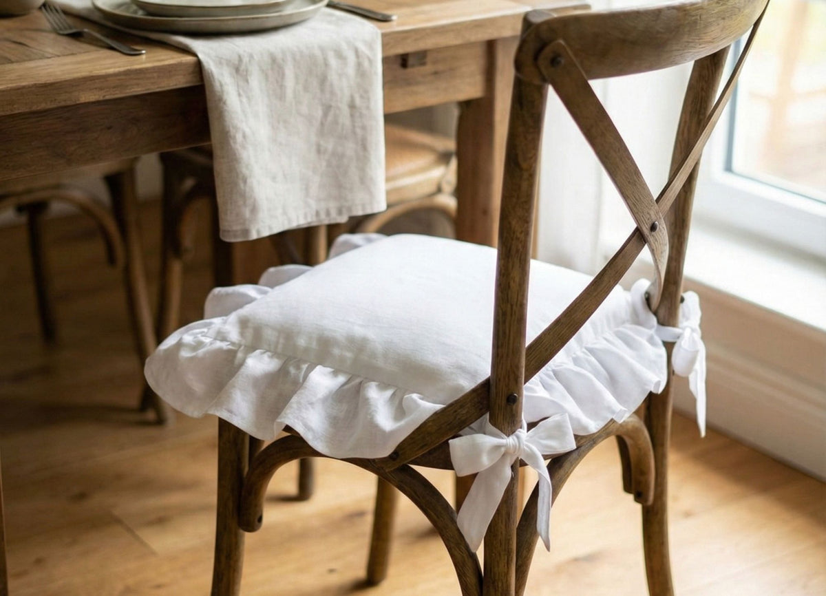 Infinity Chair Cushion Cover White