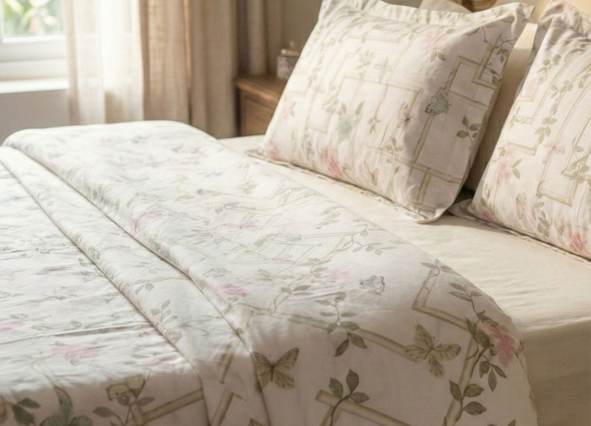 Floral Twist Duvet Cover