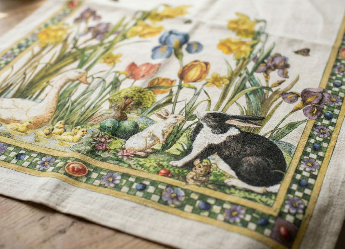 Bunny Garden Strofinaccio Giallo