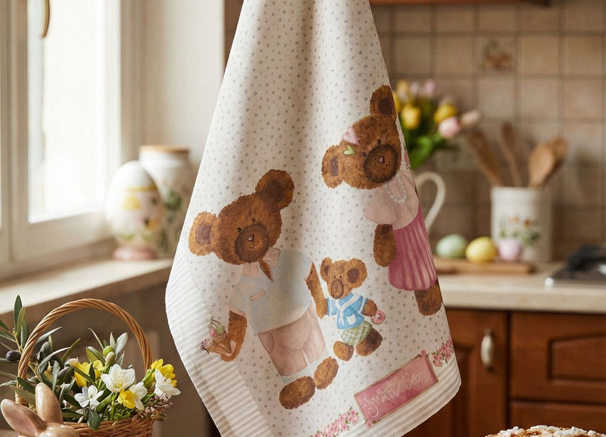 Sweet Bear Strofinaccio Famiglia