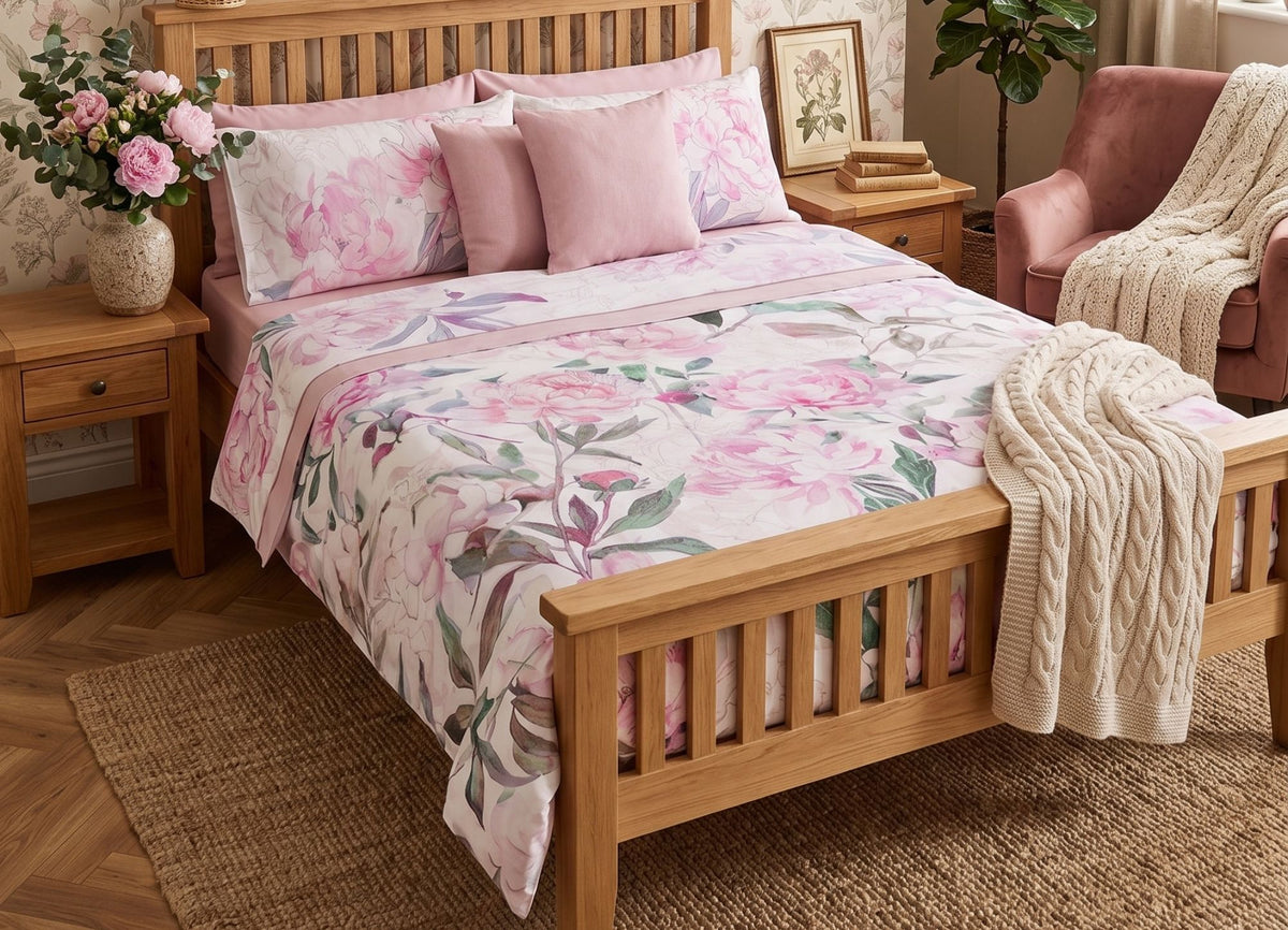 Promessa Completo Letto Raso Di Cotone