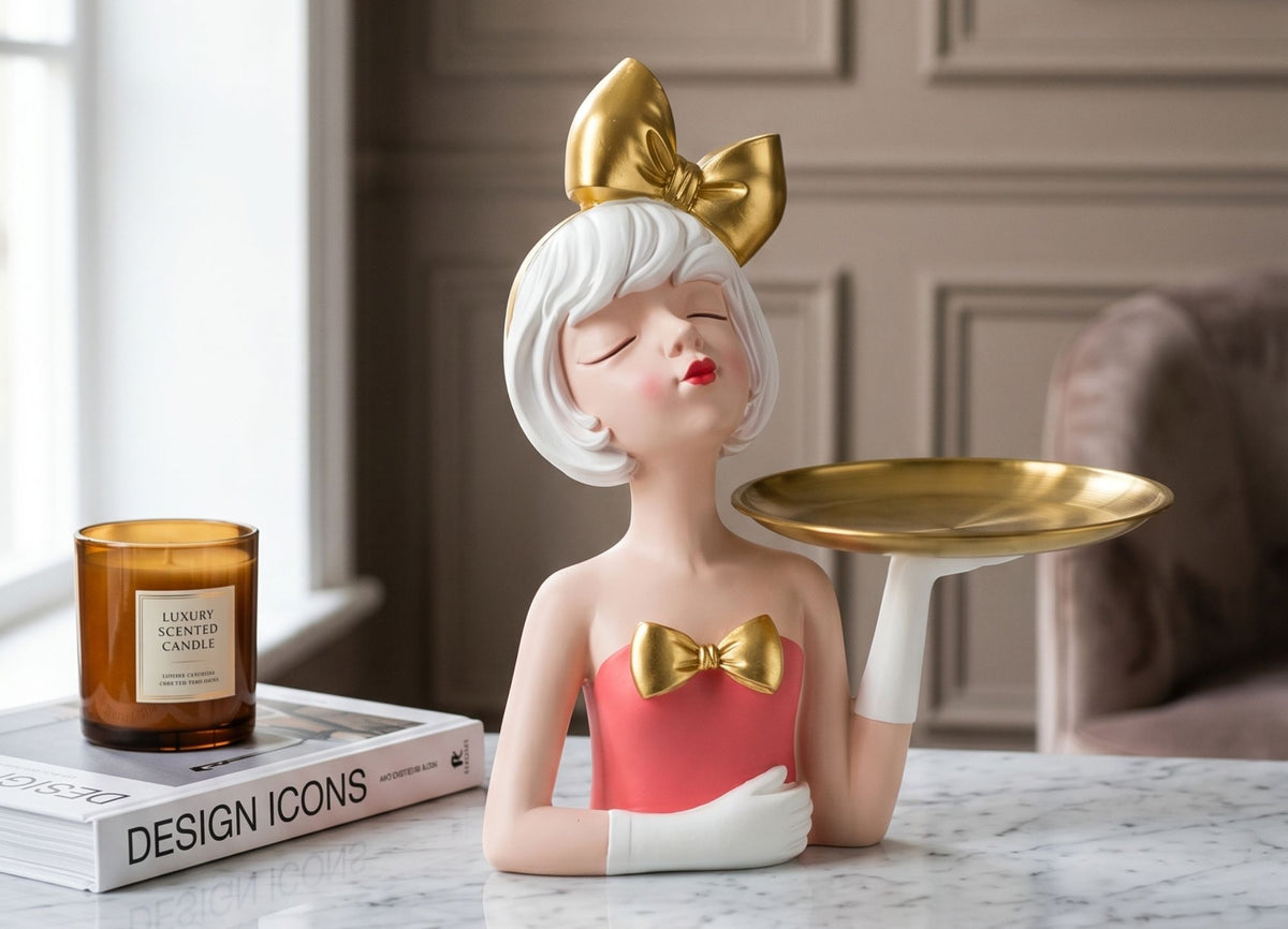 Majorette with Golden Tray Nora