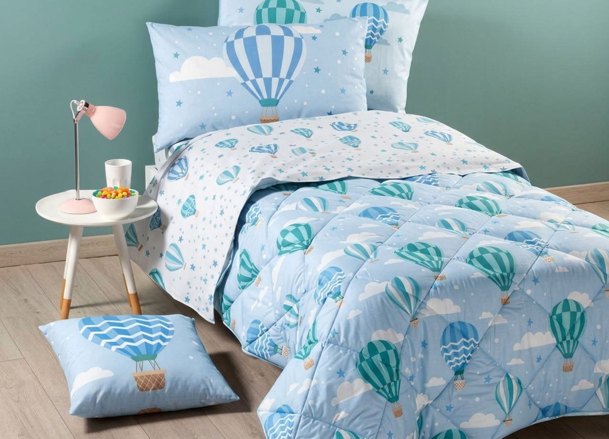 Star Quilt Sky Blue