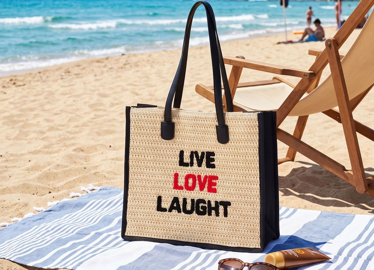 Happy Moments Borsa Mare Live Love Laught