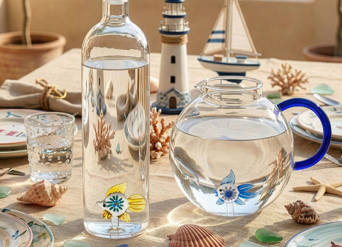 Treasure Brocca Manico Blu