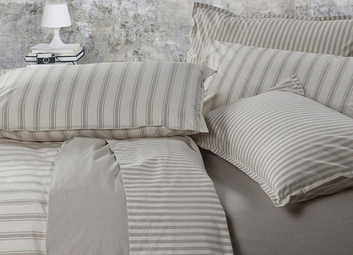 Natura Coppia Federe Ares Grigio