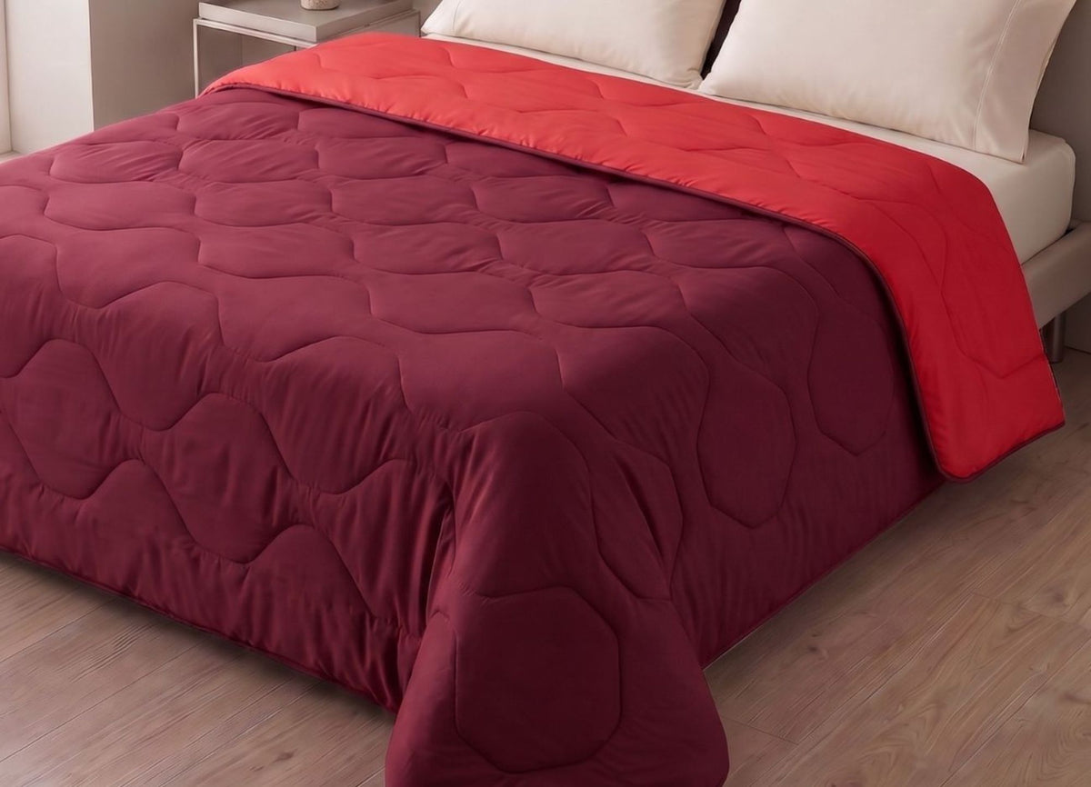 Acapulco Winter Quilt Bordeaux