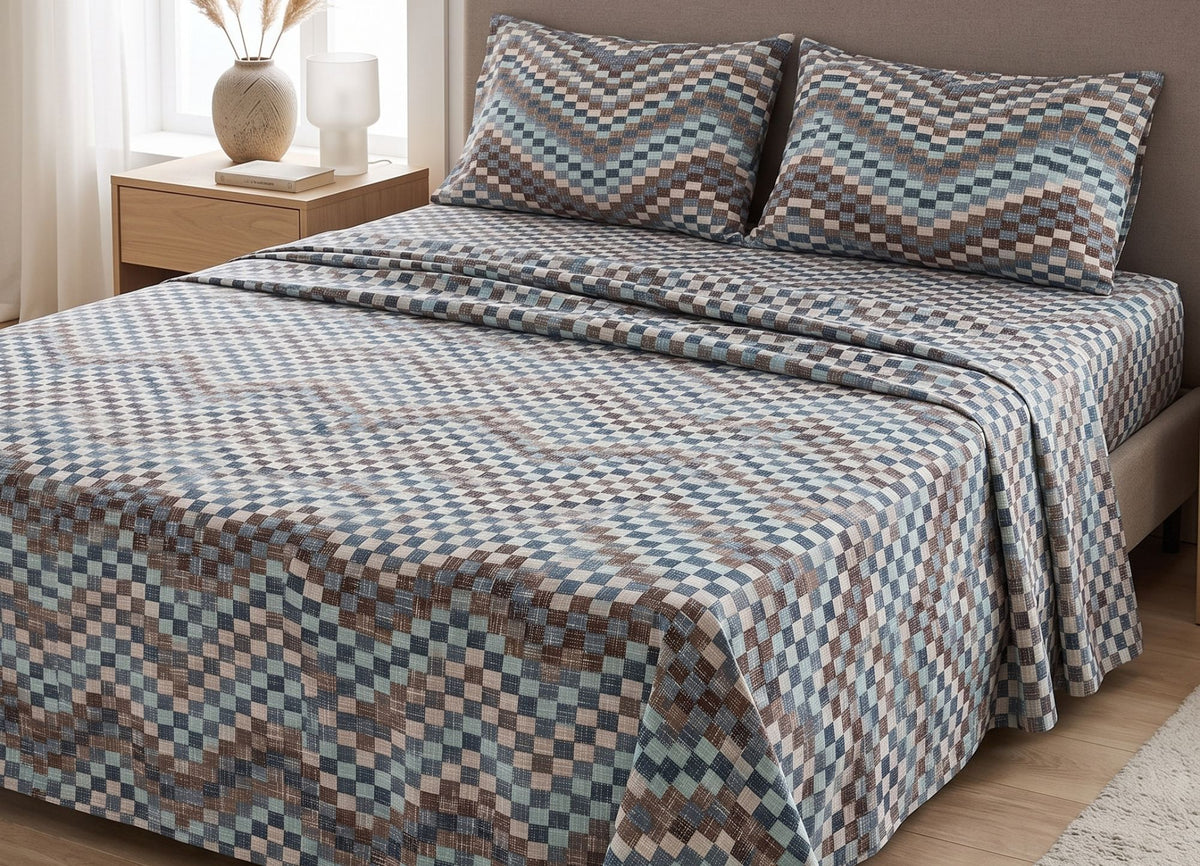 Chevron Completo Letto Petrolio