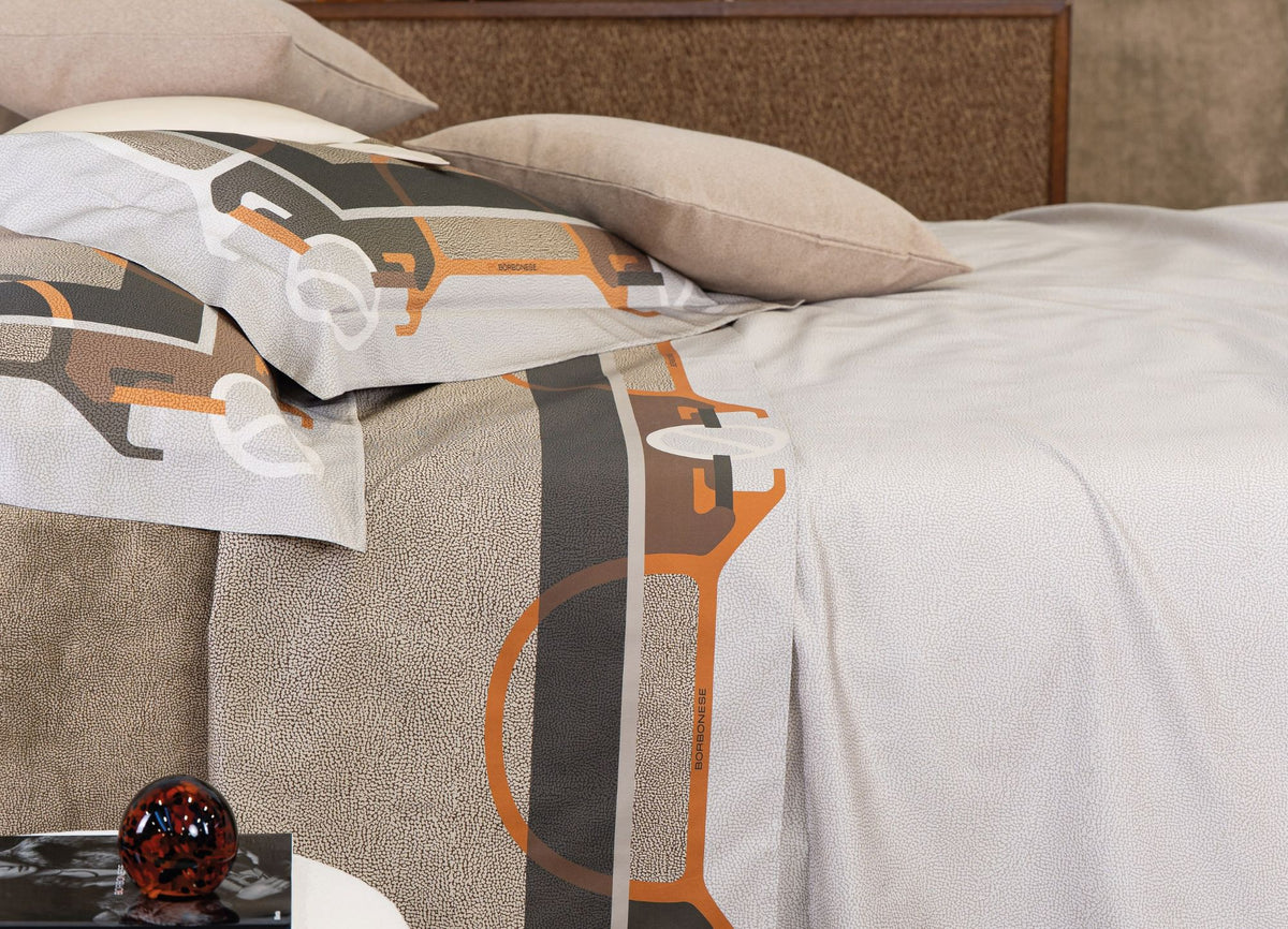 Staffe Completo Letto Camoscio